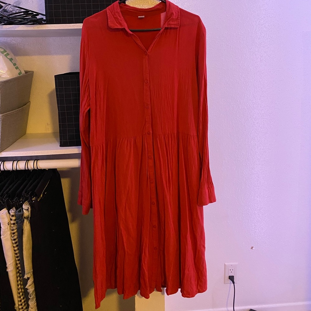 Old Navy Orange Dress 🧡